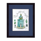 Blue Garden Folly Print