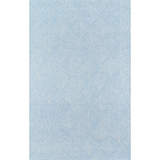 Roman Holiday Wool Light Blue Area Rug