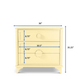 Via Mizner Three-Drawer Custom Chest