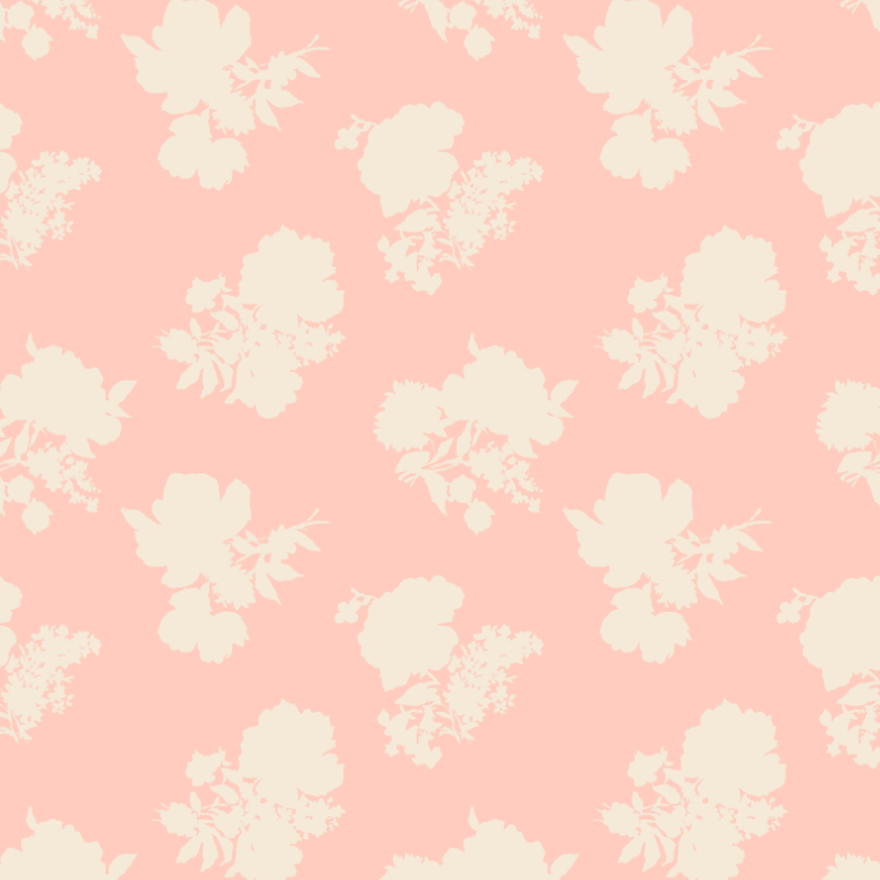 Swans Island Silhouette Shell Pink Wallpaper Sample