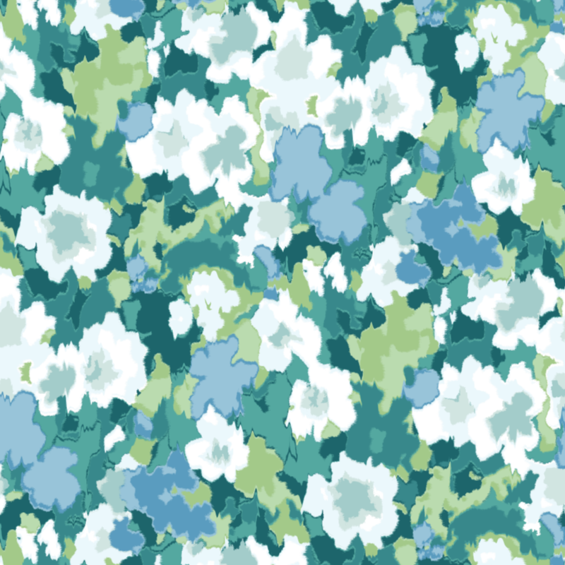 Sissinghurst Barbados Green Wallpaper Sample