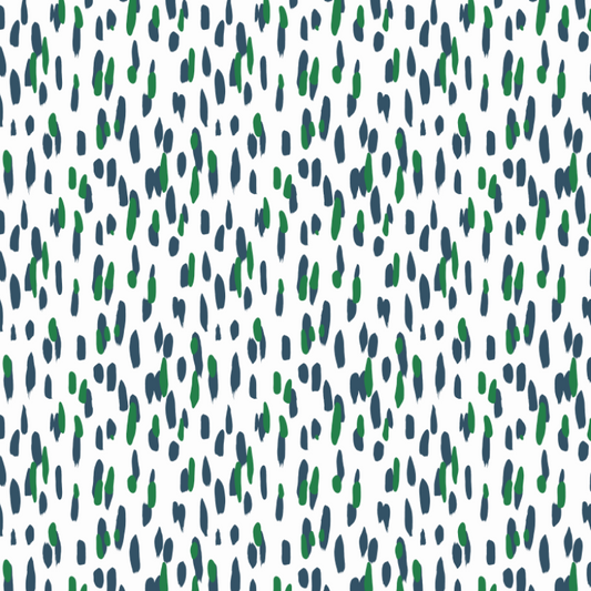 Club House Forest Green Wallpaper Sample