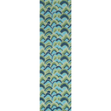 Cloud Club Wool Blue and Green Area Rug
