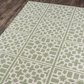 Lake Trail Green All-Weather Indoor/Outdoor Area Rug
