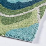 Cloud Club Green Indoor Hand-Tufted Blend Area Rug
