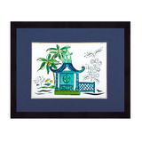 Blue Pagoda 2 Print