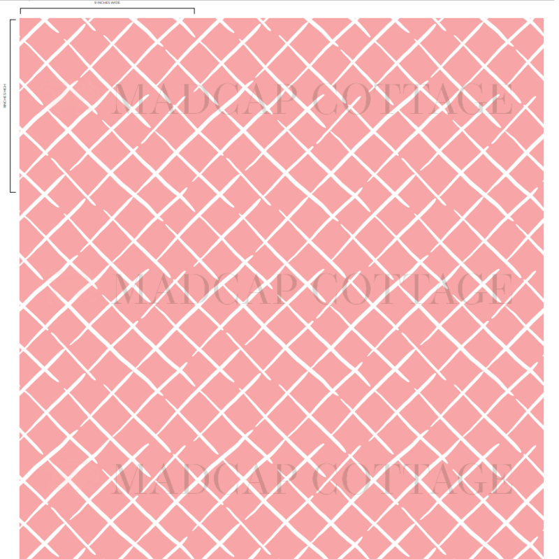 Bahama Court Southampton Pink Wallpaper Sample