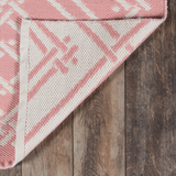 Island House Wool Pink Area Rug