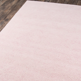 Roman Holiday Wool Pink Area Rug