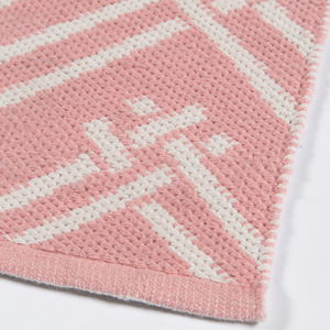 Island House Pink All-Weather Indoor/Outdoor Area Rug