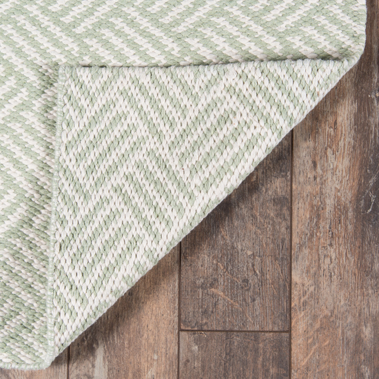 Baileys Beach Green AllWeather Indoor/Outdoor Area Rug Madcap Cottage