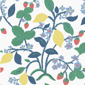 Strawberry Hill Forest Green Wallpaper Sample