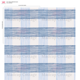 Gin Lane Swedish Blue Wallpaper Sample