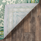Hampton Court Wool Blue and Green Area Rug