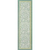 Hampton Court Wool Blue and Green Area Rug