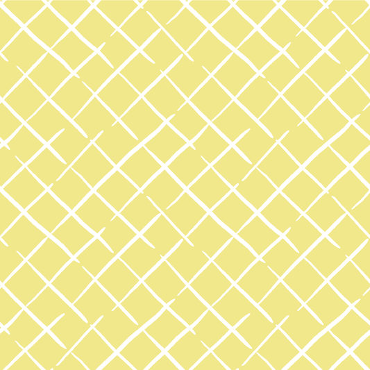 Bahama Court Lemon Grove Yellow Fabric Sample