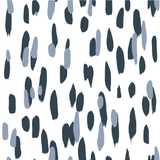 Club House Fabric - Navy Blue