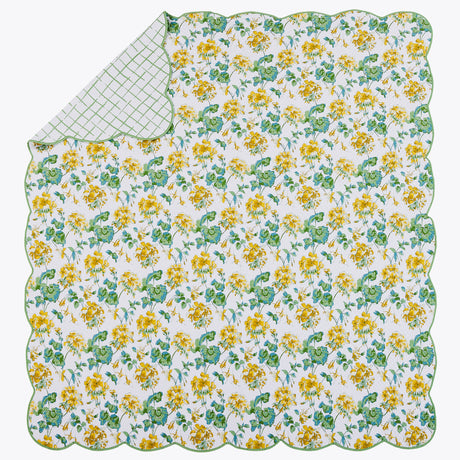 Flat view of Cottage Grove 3pc reversible bed set