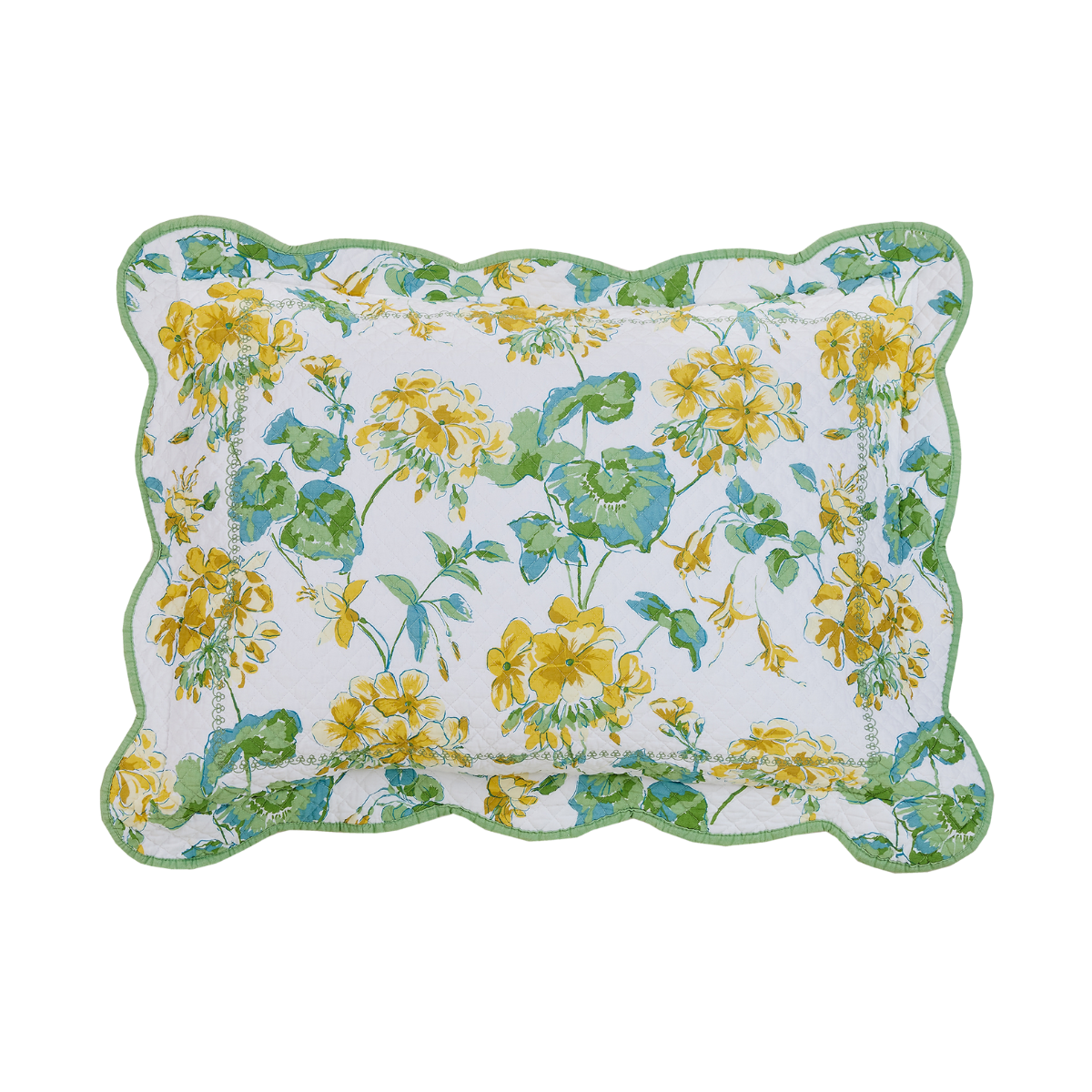 Cottage Grove 3pc reversible bed set showing pillow sham on a white background
