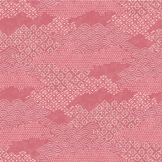 Shoal Bay Rhubarb Fabric Sample