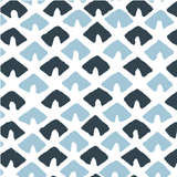 Old Jaipur Fabric - Navy Blue