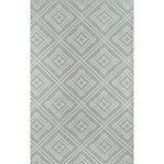 Gray geometric area rug with repeating diamond pattern in neutral tones, stylish floor covering for living rooms and bedrooms, versatile design also ideal for Christmas tea towel styling photography and seasonal home décor shoots
