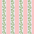 Harbor Trail fabric from Madcap cottage that is a white, green and pink striped fabric featuring a green squiggle motif 