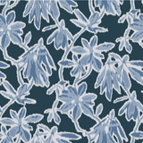 Beyond the Grotto Ocean Blue Fabric