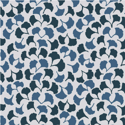 Forest Glade Navy Blue Fabric Samples