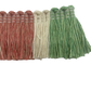 Tri-Color 1.75″ Brush Trim Sample | Meadow Green
