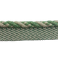 Barbados Green Cord with Flange Trim
