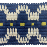 Summer in Crete 2.5″ Tape Trim Sample Lemon Grove Yellow