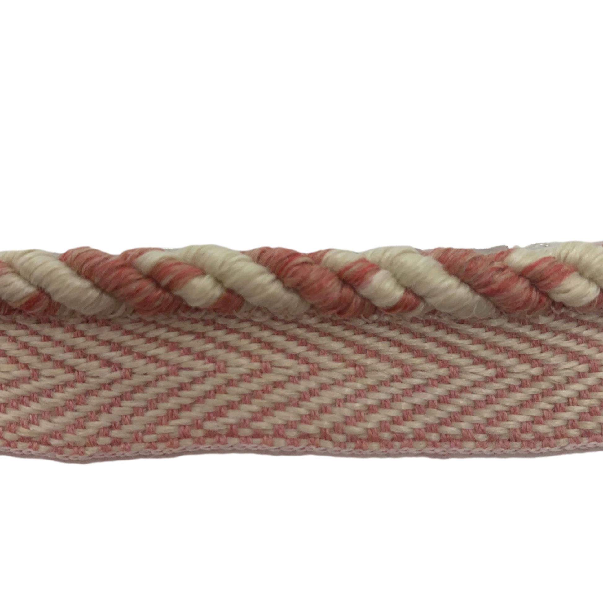 Southampton Pink Cord With Flange Trim