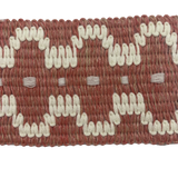 Summer in Crete 2.5″ Tape Trim Sample Southampton Pink