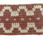 Summer in Crete 2.5″ Tape Trim Sample Southampton Pink