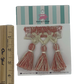 Evening in Byzantium 3.5″ Tassel Trim Sample Southampton Pink