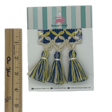 Evening in Byzantium 3.5″ Tassel Trim Sample Lemon Grove Yellow