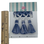 Navy Tassel Trim