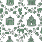 Into The Garden Palm Pre-Pasted Wallpaper