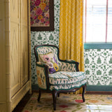 Into The Garden Palm Green Pre-Pasted Wallpaper
