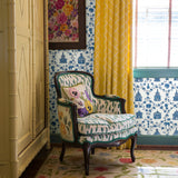 Into The Garden Ocean Blue Pre-Pasted Wallpaper