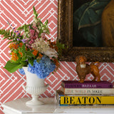Island House Coral Pre-Pasted Wallpaper