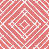 Island House Coral Pre-Pasted Wallpaper