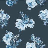Swans Island Fabric - Navy Blue
