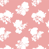 Swans Island Silhouette Fabric - Southampton Pink