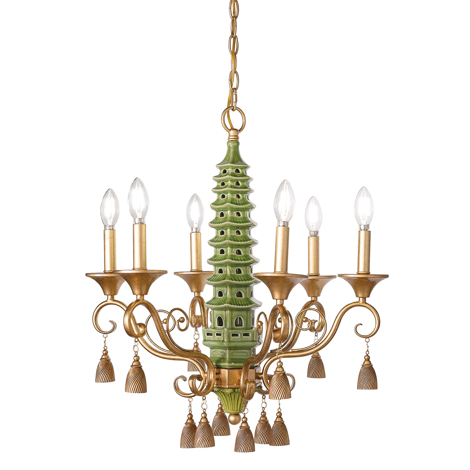 Pagoda chandelier outlet