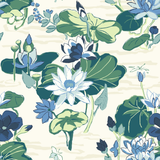 Lily Pond Lane Fabric - Oyster Blue