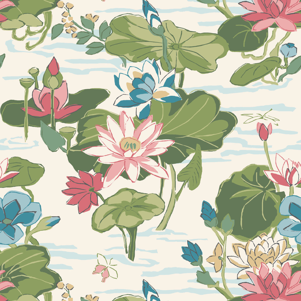 Lily Pond Lane Fabric by the Yard
