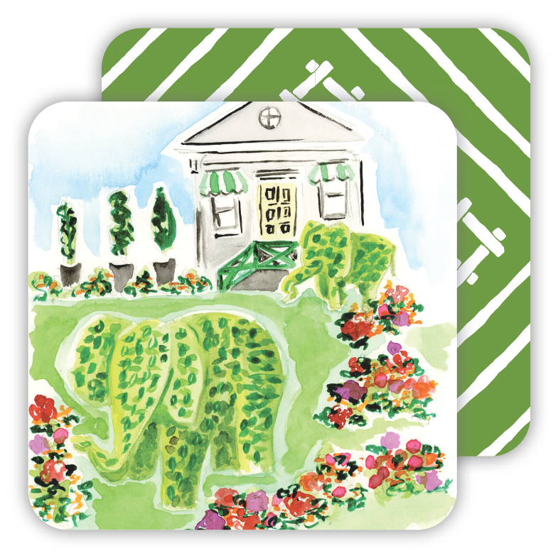 Madcap Cottage Schoolhouse Square Paper Coasters
