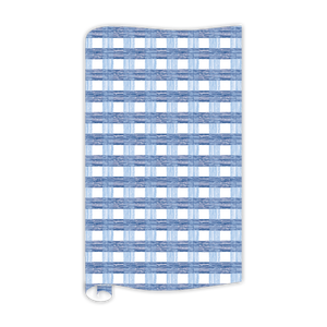 Gin Lane Swedish Blue Wrapping Paper